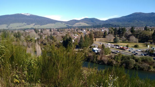 From the lookout above State Highway 1