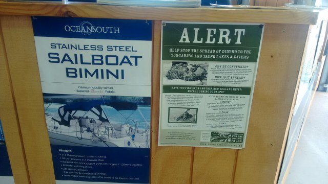 One of our first signs still in evidence