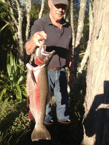 Richard with 8lb caught 7thApril 2014