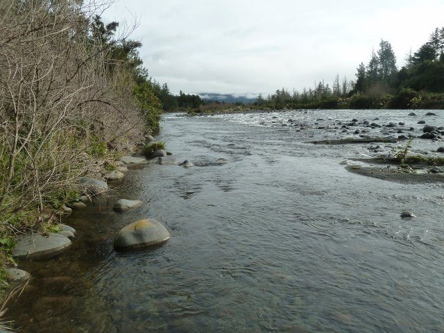 View from the Blue Pool downstream to the Boulder Pool