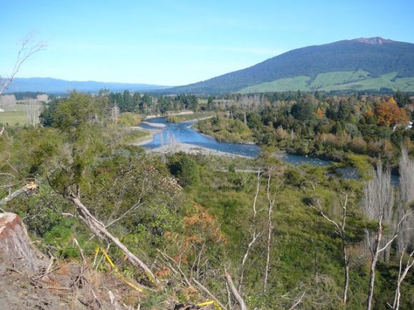 From the hill above the Judges pool