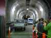 Vehicles exiting the underground power stationp1020525